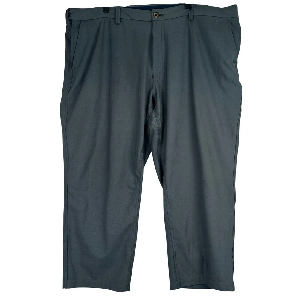 SCOTTeVEST Covert Cargo Chino Pants Mens 46x25 Gray Travel Techwear Utility